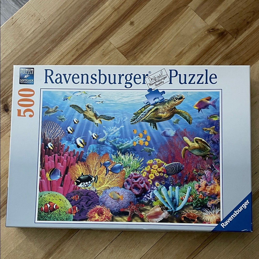 Ravensburger Vibrant Ocean Puzzle - 500 Pieces